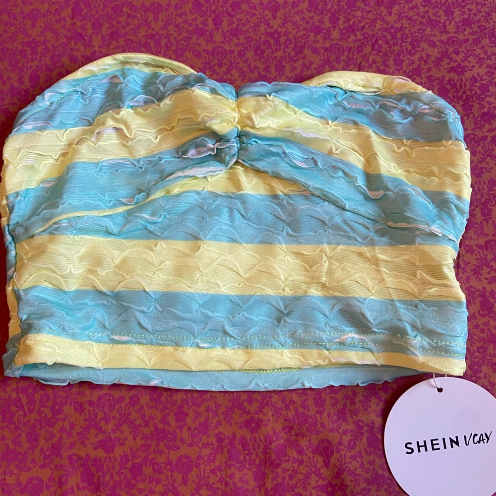 Brand new with tags super cute tube top from Shien!